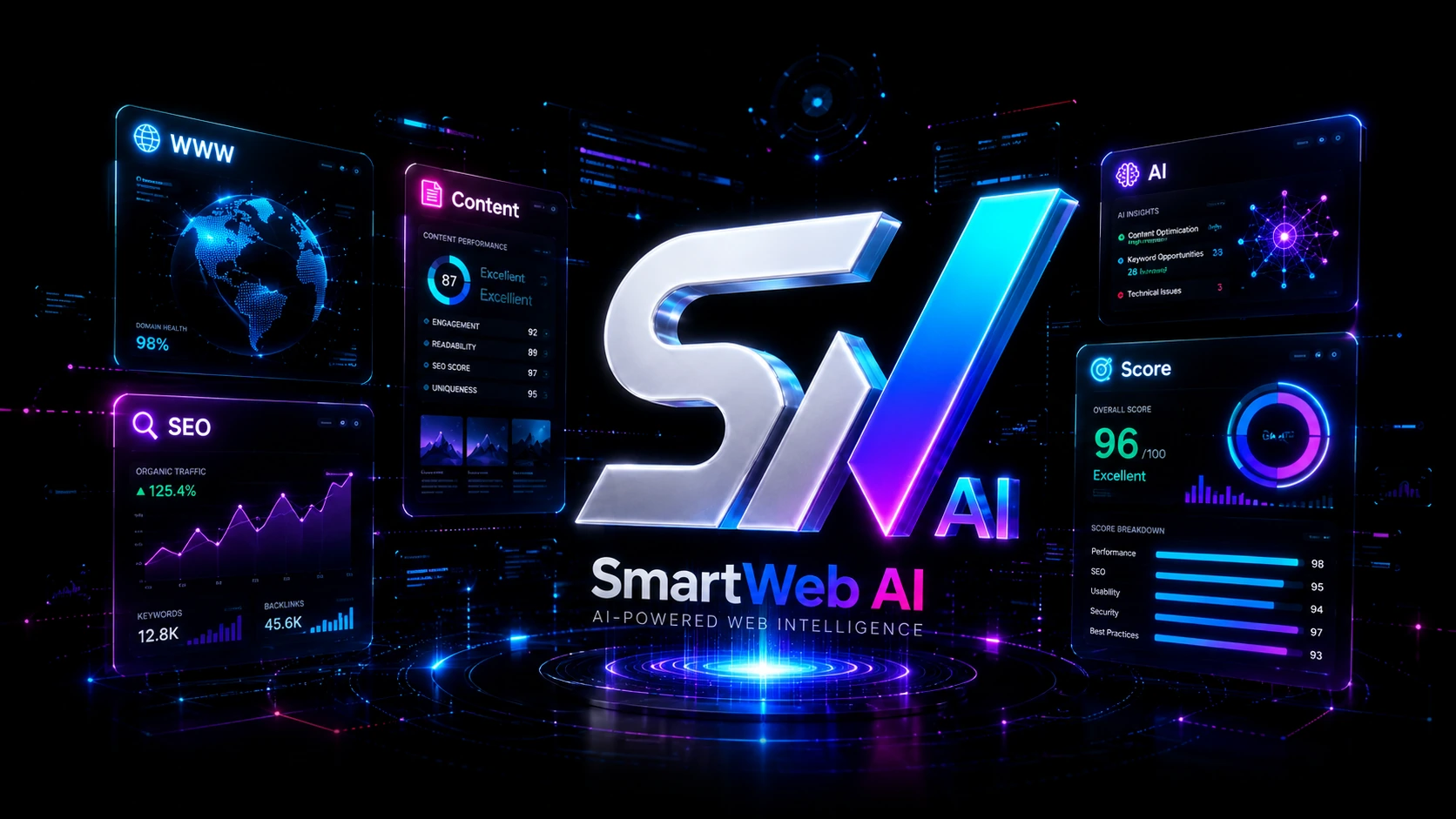 SmartWeb AI — WWW, Content, SEO i AI
